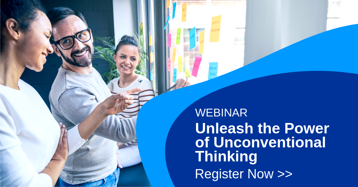 Webinar - Unleash the power of unconventional thinking